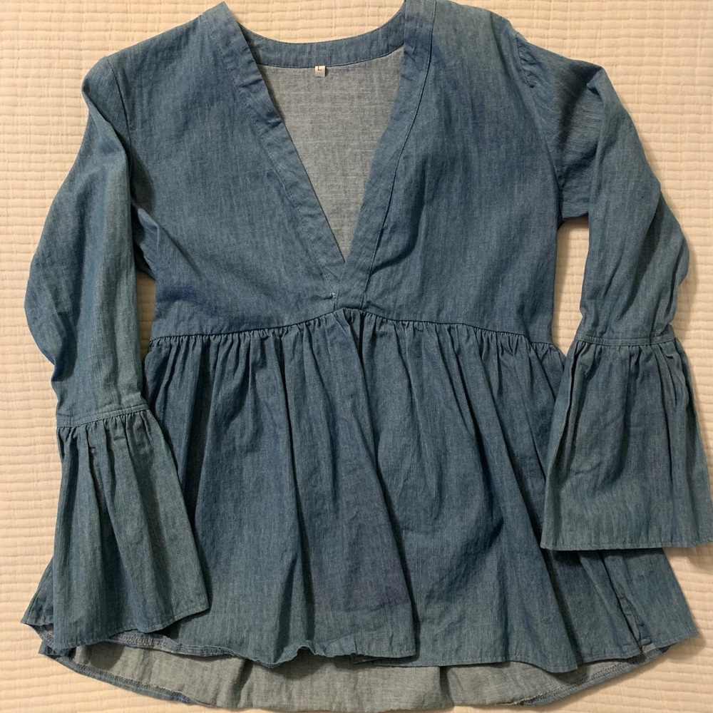 Denim Blouse